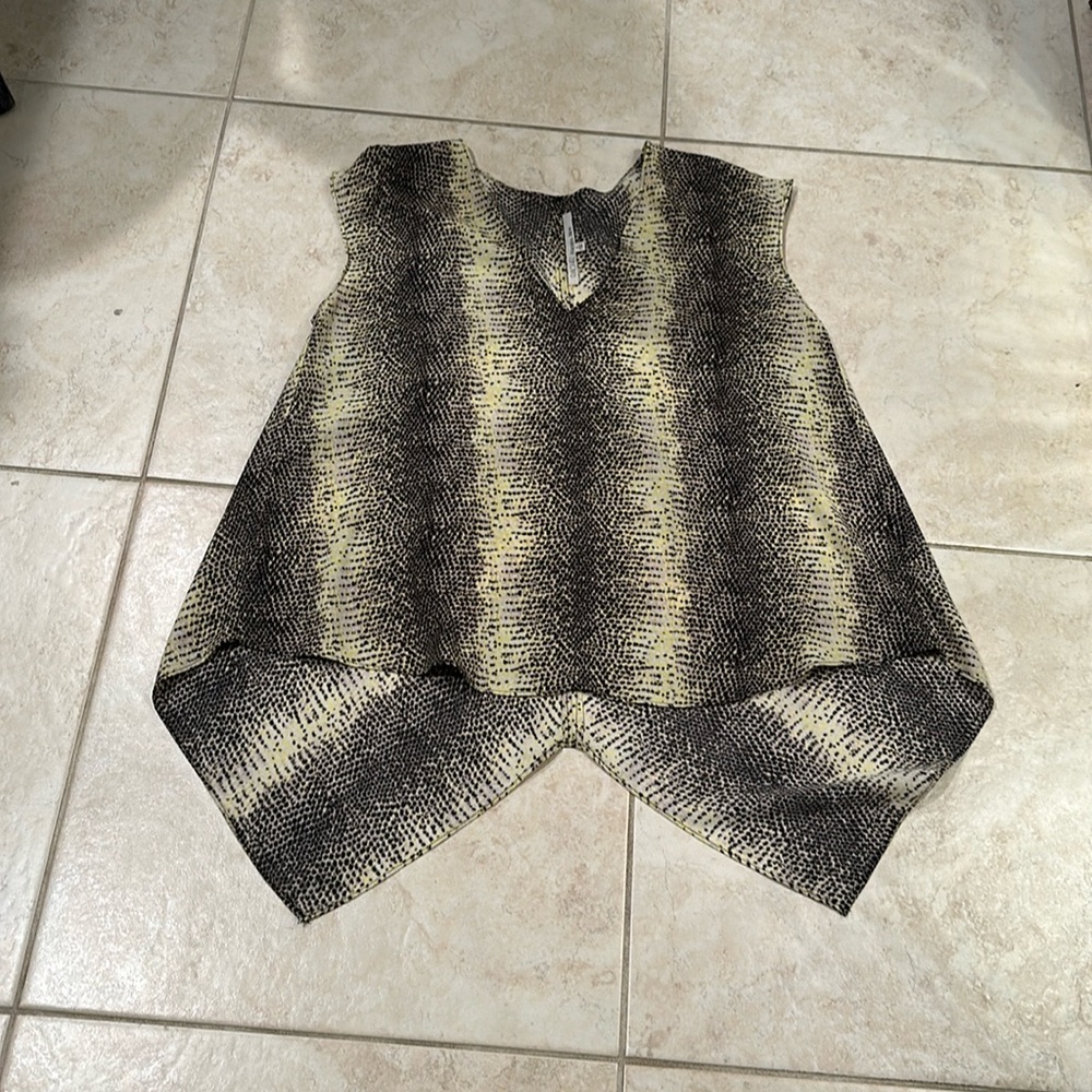 Rachel Roy Animal Print Blouse
